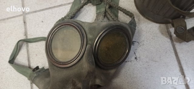 Немски противогаз WW2 Трети райх Luftschutz Auer, снимка 2 - Антикварни и старинни предмети - 32704975