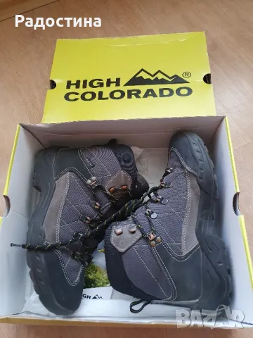 Мъжки юношески туристически обувки HIGH COLORADO 40 номер , снимка 5 - Мъжки боти - 48013844