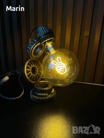 Дизайнерска настолна лампа , снимка 7 - Настолни лампи - 47520425