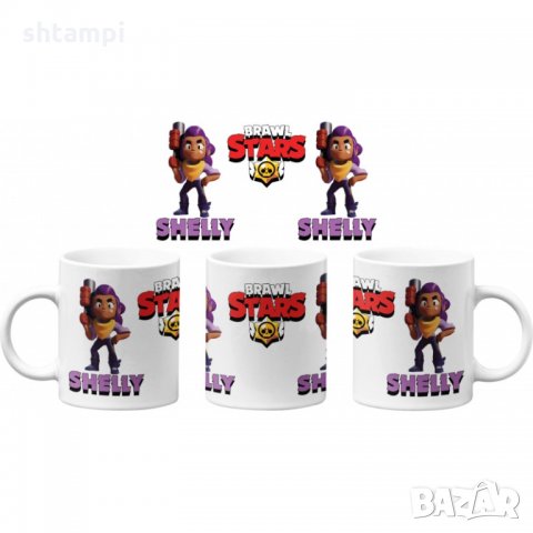 Чаша Brawl Stars Shelly 2 Brawl Stars MUG