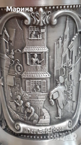 Чаша от калай 200 мл,  Antik*Vintage #103, снимка 7 - Антикварни и старинни предмети - 53393479