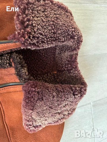 Естествена кожа палто!!, снимка 2 - Палта, манта - 44125811