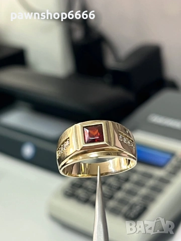 Златен пръстен 14 карата 6,14 грама 