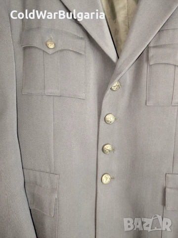 Парадно военно сако – Българска армия – 90-те години – Оригинал, снимка 2 - Антикварни и старинни предмети - 52481081