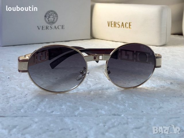-25 % разпродажба Versace 2022 дамски слънчеви очила мъжки унисекс овални кръгли, снимка 2 - Слънчеви и диоптрични очила - 38728534
