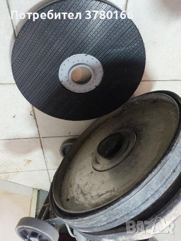 Еднодискова Nilfisk 545 с прахосмукачка ф17, снимка 4 - Прахосмукачки - 43536473