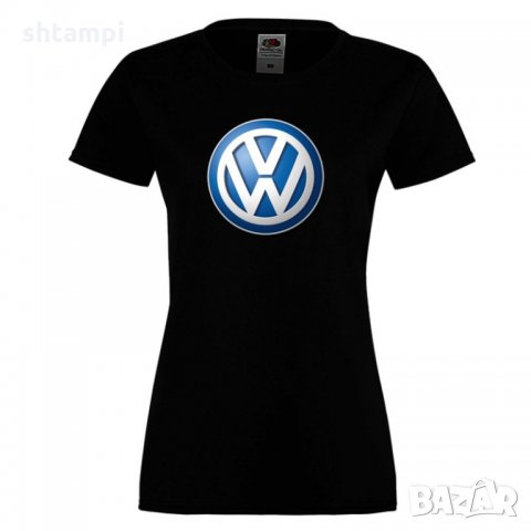 Дамска тениска VW Volkswagen, снимка 1 - Тениски - 32858443