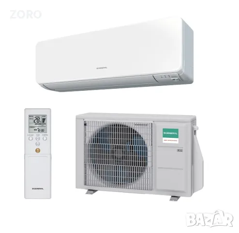 Хиперинверторен климатик Fujitsu General ASHG12KGTE / AOHG12KGCA, 12 000 BTU, Клас А+++