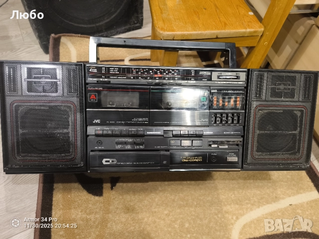 Радиокасетофон JVC pc w310