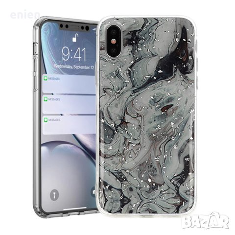 Уникален кейс с принт на мраморен камък Vennus Stone за iPhone 11