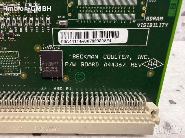 Beckman Coulter P/W Board A44367 DxC 600 / 800, снимка 2 - Друга електроника - 53531043