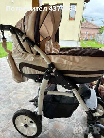 Количка 3 в 1, снимка 3 - Детски колички - 48942179