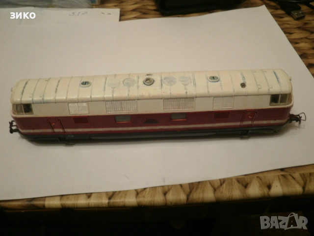 влакче Piko/Gützold BR118 117-1- дизелов локомотив , снимка 2 - Влакчета, самолети, хеликоптери - 52238184