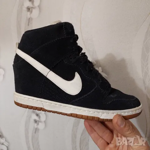 Nike Dunk Sky Hi номер 39,5-40 маратонки / кецове на платформа , снимка 9 - Маратонки - 48147671