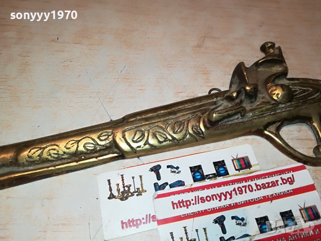 ПИЩОВ 30СМ РЕТРО-ОТЛИВКА ОТ АНГЛИЯ 2512222010, снимка 8 - Антикварни и старинни предмети - 39108002