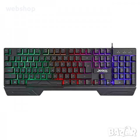 Качествен Геймърски комплект - Светеща Клавиатура + Светеща Мишка JEDEL  GAMING , снимка 4 - Клавиатури и мишки - 36736784