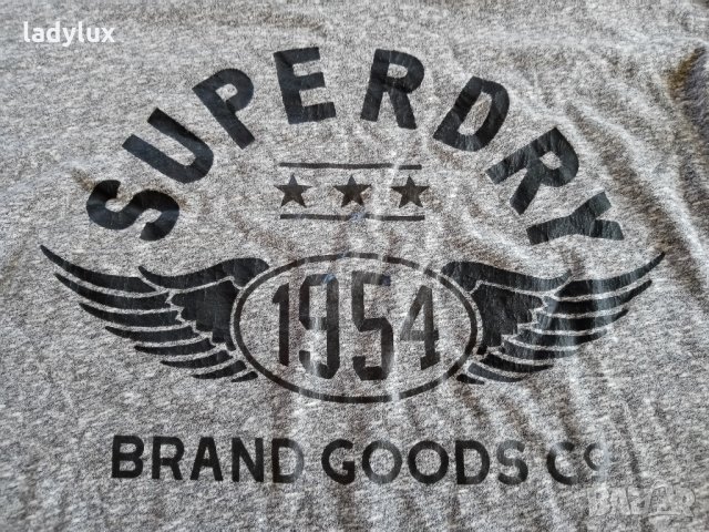 Super Dry 1954 Slim Boyfriend T-shirt, Оригинална. Код 1342 , снимка 8 - Тениски - 33377910