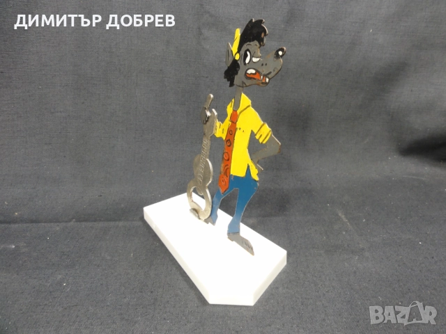 СТАРА РЕТРО СОЦ СССР НАСТОЛНА ФИГУРКА - ОТВАРАЧКА НУ ПОГОДИ, снимка 2 - Антикварни и старинни предмети - 51788457