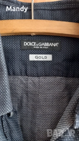 Оригинална мъжка риза Dolce&Gabbana, снимка 4 - Ризи - 51570414