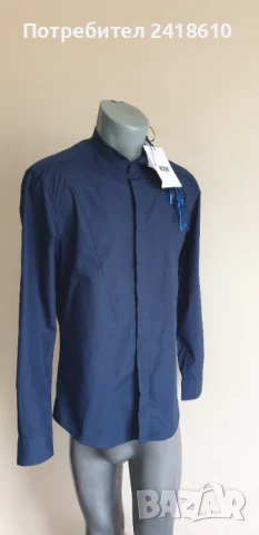 MSGM Milano Italy Cotton Mens Size 40 / 15 3/4 - M ОРИГИНАЛ! НОВО! Мъжка Риза!, снимка 2 - Ризи - 50577888