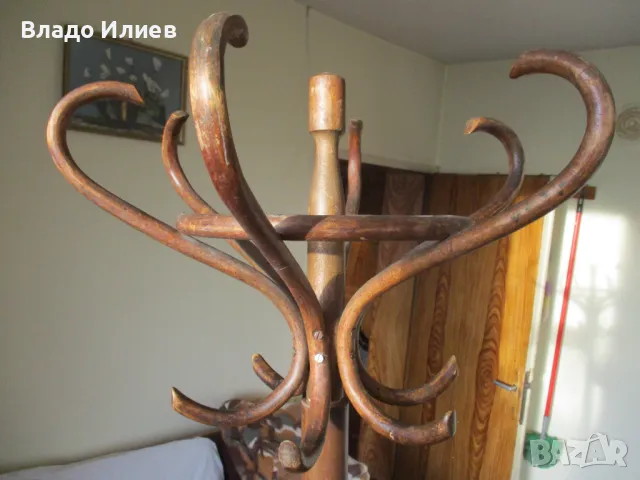 Закачалка за дрехи тип "Виенска" с две горни части, снимка 5 - Други стоки за дома - 31399300