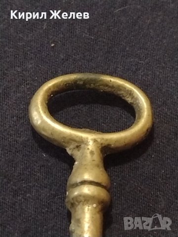 Голям стар бронзов ключ перфектно състояние за КОЛЕКЦИОНЕРИ 41008, снимка 6 - Други ценни предмети - 43279576