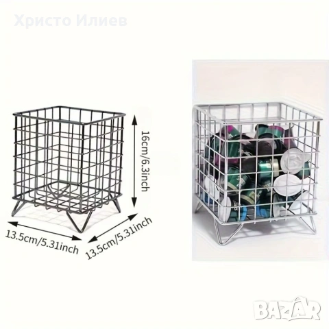 Метална поставка за кафе капсули Органайзер Стойка за Долче Густо Неспресо Nespresso Dolce Gusto, снимка 10 - Кафемашини - 47518945