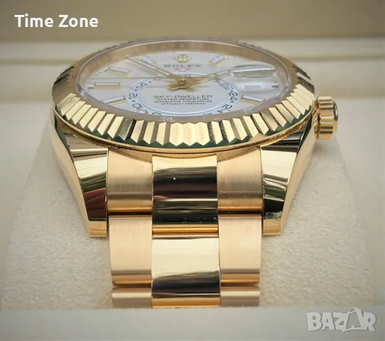 Rolex Sky-Dweller 42mm Yellow Gold White Dial Automatic Различни Варианти, снимка 5 - Мъжки - 48183522