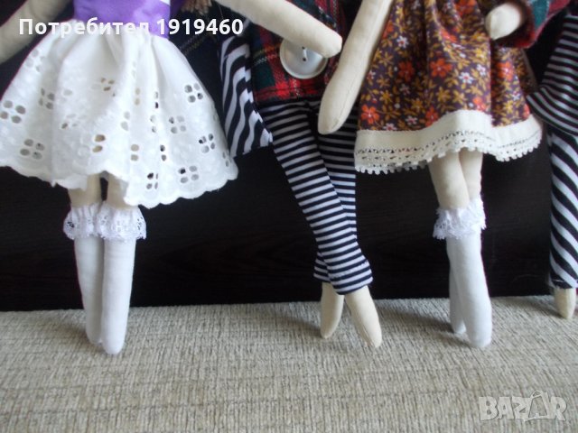 Текстилни куклички. Техника тилда, снимка 9 - Кукли - 26914622