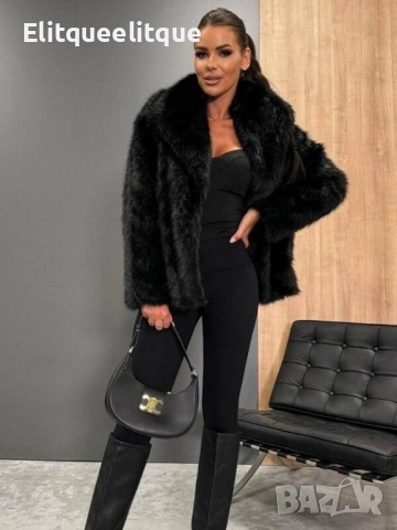 пухкаво палто , снимка 2 - Палта, манта - 52259851