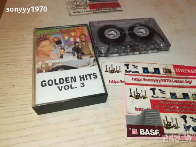 GOLDEN HITS VOL.3 TAPE 1302252118, снимка 4 - Аудио касети - 49119690
