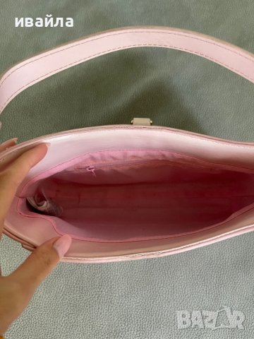 Розова чанта тип гучи Gucci , снимка 2 - Чанти - 42935041