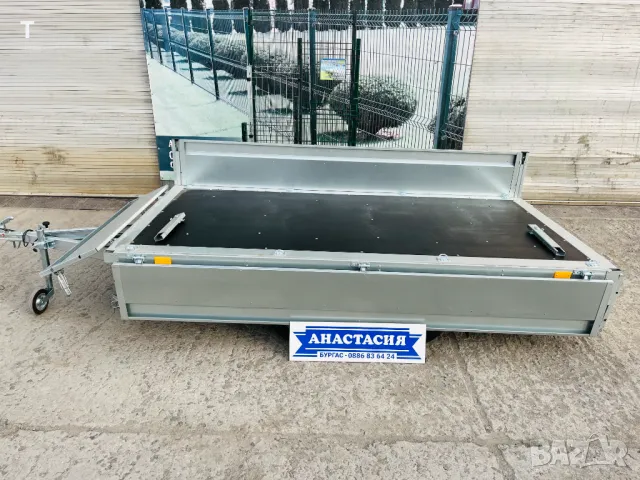 НОВО Туристическо ремарке NEPTUN NORDICA N7-302 2KPS, снимка 4 - Ремаркета - 47470236