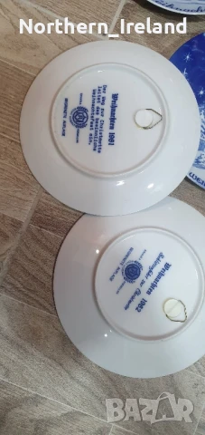 Колекционерски порцеланови чинии за стена, снимка 5 - Колекции - 51053543