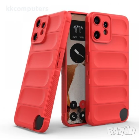 Nothing CMF Phone 2 Pro WANLONFENG HD Series/ Anti Slip /Tempered Glass Силиконов Калъф и Протектор, снимка 2 - Калъфи, кейсове - 50845278