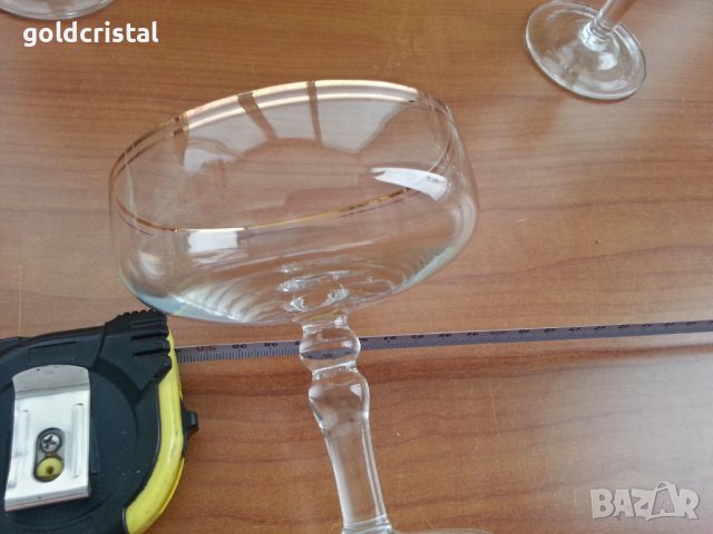 Ретро стъклени чаши , снимка 3 - Антикварни и старинни предмети - 39833762