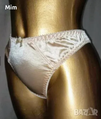 М Сатенена полупрашка в цвят телесен , снимка 3 - Бельо - 48421620