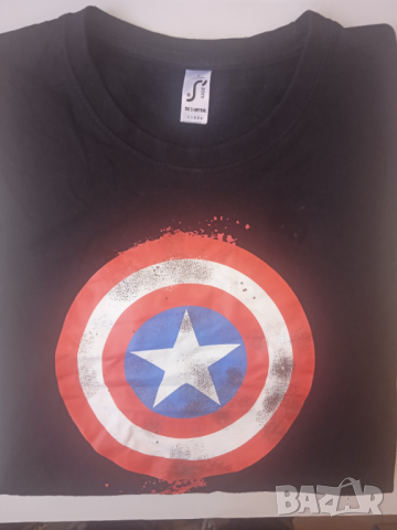 Captain America (Marvel)  Тениска Капитан Америка (Марвел/Комикс/Филм), снимка 4 - Тениски - 44898734