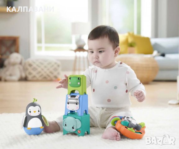 Комплект Fisher Price Hello Senses, 6м+ HFJ93, снимка 3 - Музикални играчки - 38821416