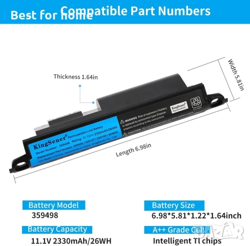  Батерия за Bose SoundLink III, снимка 5 - Друга електроника - 52581791