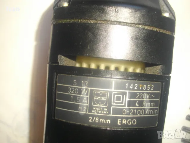 WURTH S 13 ERGO Електрически винтоверт за гипсокартон ВРЮТ немски оригинален с оригинален куфар , снимка 17 - Винтоверти - 47717445