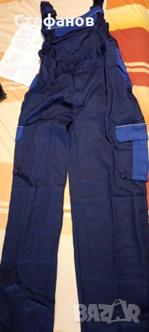 Работен,нов ,мъжки полугащеризон-тъмно син, снимка 8 - Други - 51995840