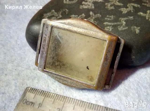 КОРПУС със СТЪКЛО от СТАР РЕТРО МОДЕЛ РЪЧЕН ДАМСКИ МЕХАНИЧЕН ЧАСОВНИК 49677, снимка 5 - Антикварни и старинни предмети - 48694469