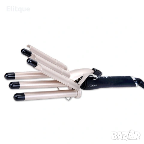 Ретро преса с пет цилиндъра Gemei 💇‍♀️, снимка 9 - Преси за коса - 53283128