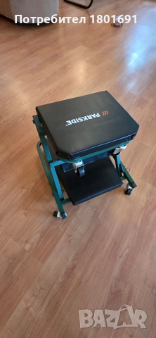 Parkside® 2 в 1 лежанка и работна табуретка 