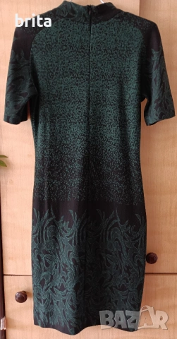 Зелена Рокля Алура, снимка 3 - Рокли - 53561309