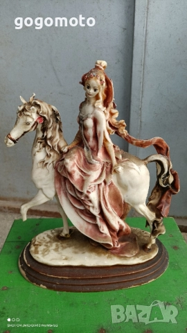 Статуетка арт винтидж, стара, стар, старо, снимка 1