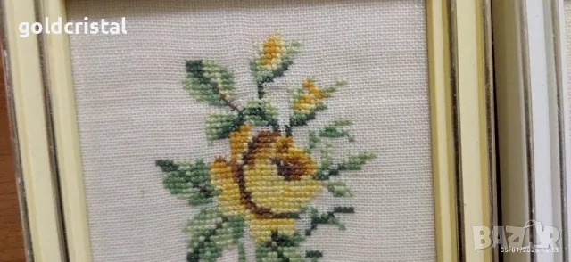 стари гоблени с рамки , снимка 3 - Антикварни и старинни предмети - 48563130