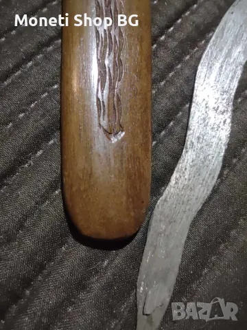 Кама за жертвопринушения с ликът на Гхатоткача, снимка 10 - Ножове - 49659545