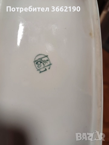 Старинен порцеланов елен, снимка 4 - Декорация за дома - 52498156